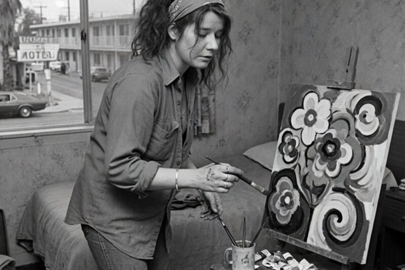 Janis Joplin Made Visual Art Her Entire Life — The World Only Ever Saw One of the Two Things She Was D
