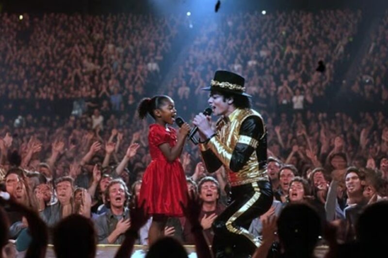 Michael Jackson Gave a Little Black Girl the Mic — Her First Note Made the Crowd Explode in Tears D