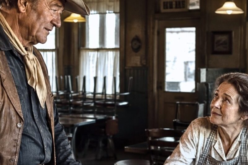 A Family Diner Sat Empty for Days During True Grit — Then John Wayne Walked Through the Door D