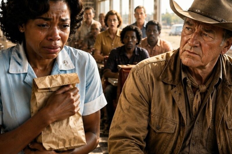Black Waitress Is Fired for Helping John Wayne — The Next Day She Gets the Shock of Her Life D