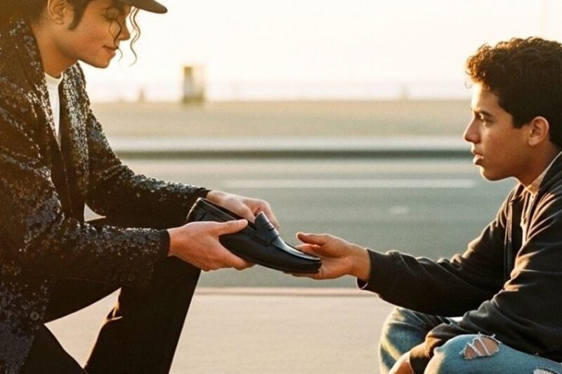 Michael Jackson Found Teenager Breakdancing for Bus Money — Gave Him Shoes and Something FAR More Va D