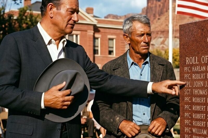 John Wayne Read Every Name On A 1961 War Memorial — Then He Cleared The One They Called A Coward D