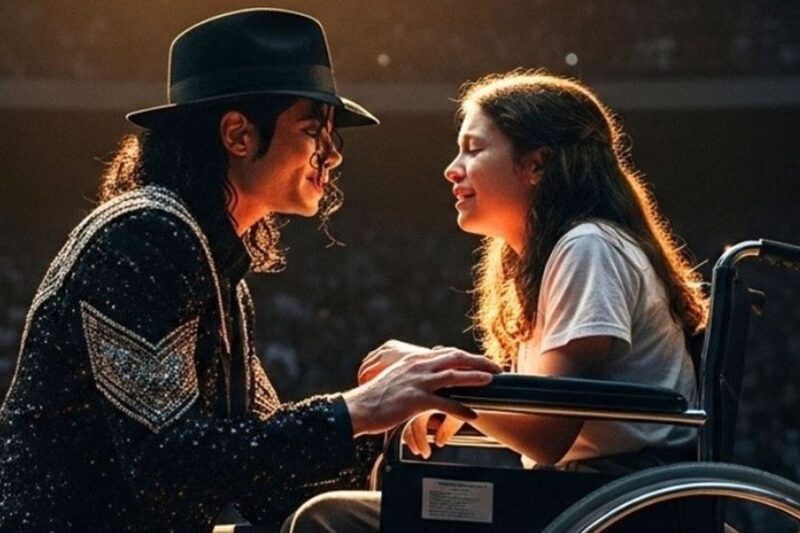 Michael Jackson Noticed Wheelchair Bound Teen at Concert — Stopped Show and Made 20,000 People GASP D