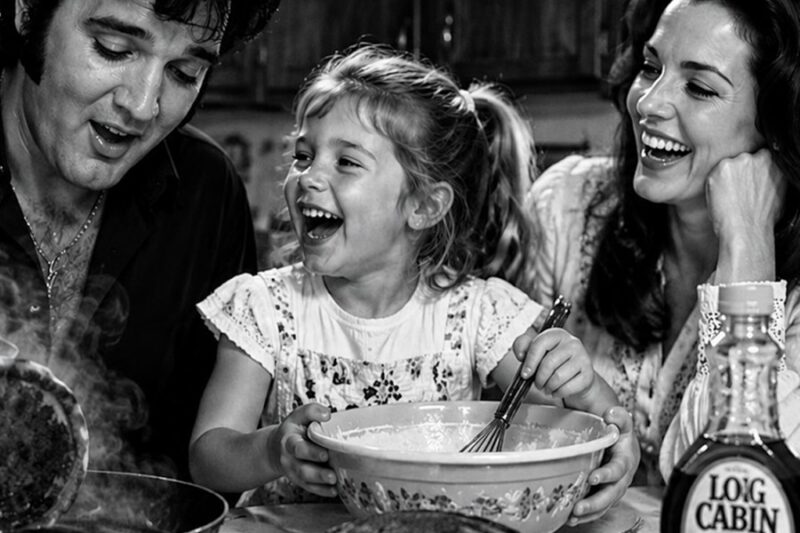 Elvis Presley’s Funniest Morning with Priscilla and Lisa Marie D