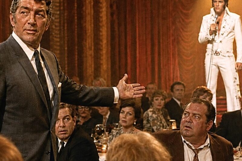 A Heckler Insulted Elvis Presley On Stage While Dean Martin Watched—Dean Response Silenced the Room D