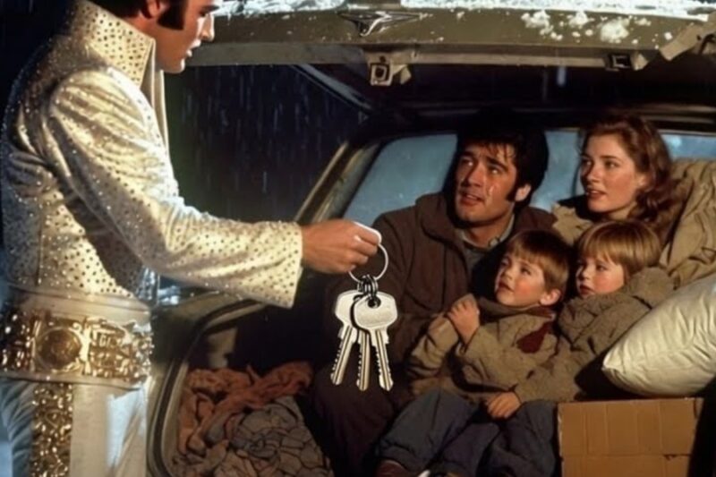 Elvis Found a Family Sleeping in Their Car at 3 AM—Minutes Later, He Handed Them the Keys to a House D