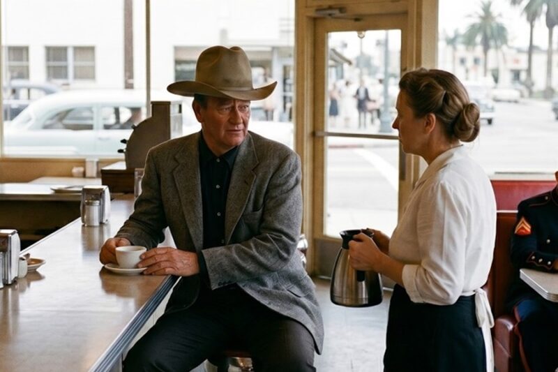 John Wayne Overheard Two Soldiers Arguing Over a Bill — He Settled It Without a Word D