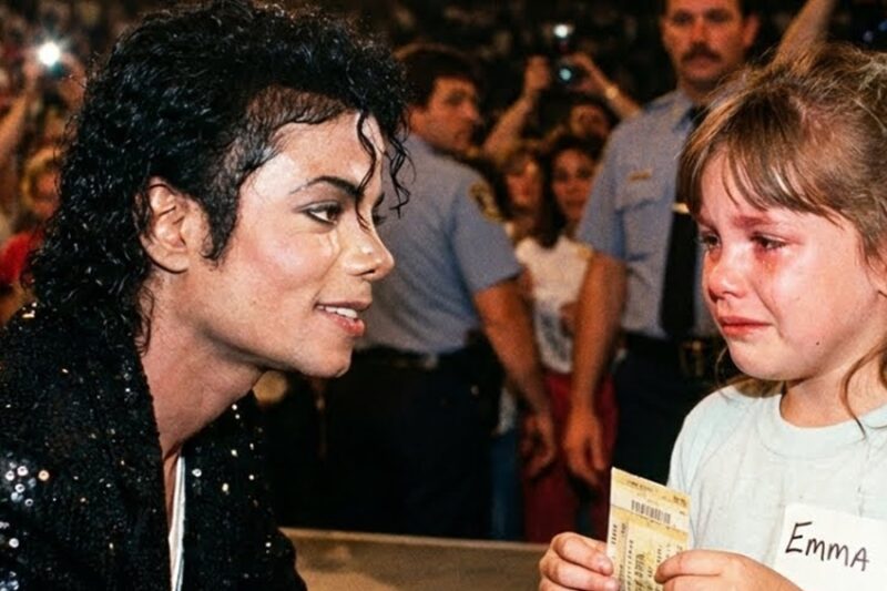 Michael SAW a Little Girl Crying in the Front Row — He Jumped Off Stage for Her D