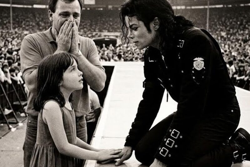 The Girl in the FRONT ROW Wasn’t Singing. Michael Jackson Noticed. D