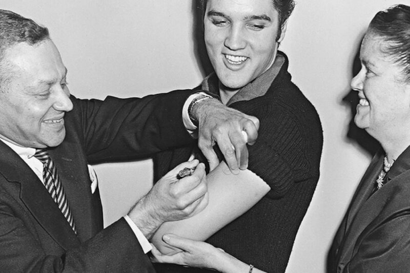Elvis Rolled Up Sleeve Backstage At Ed Sullivan Show What Happened Next Had Nothing To Do With Music D
