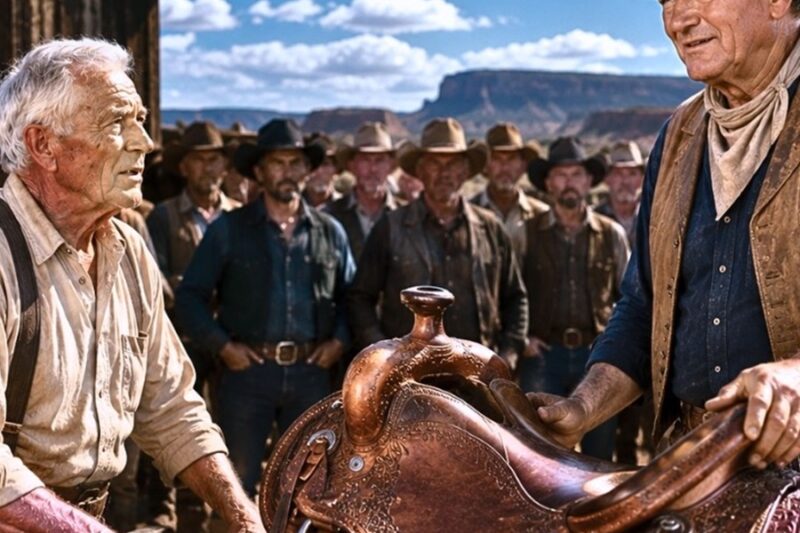 Nobody Wanted His Handmade Saddles — Then John Wayne Bought One and Everything Changed! D