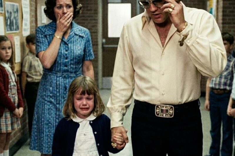 What Happened the first day Elvis’ Daughter Walked Into School Holding His Hand? D