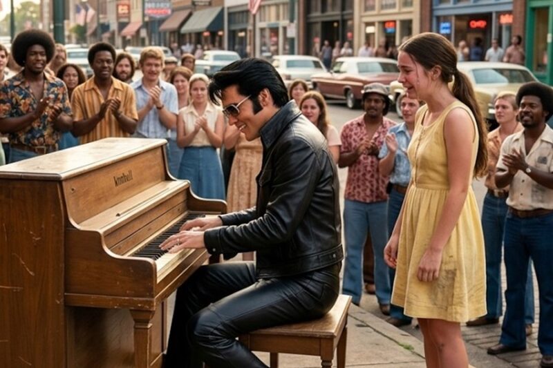 She Tried to Sell Her Late Father’s Piano… Then Elvis Presley Did the Unthinkable D