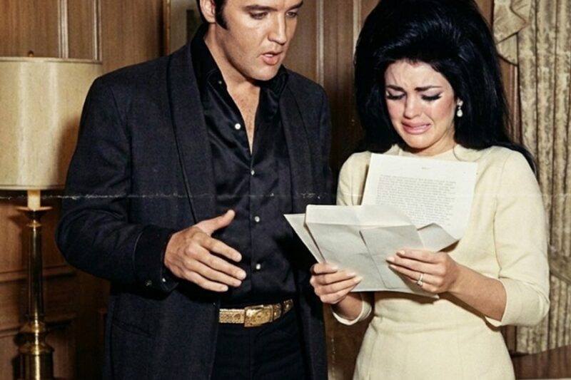 Priscilla Opened the Envelope Marked “PRIVATE” — Elvis’s Face Went Pale D