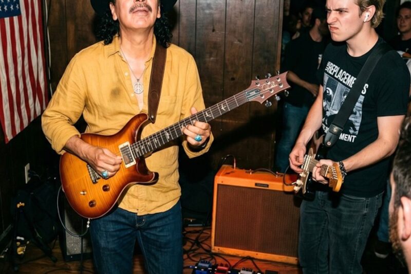 Young Band Told Carlos Santana “We’re Not Your Students, Old Man” — Then He Played One Note D