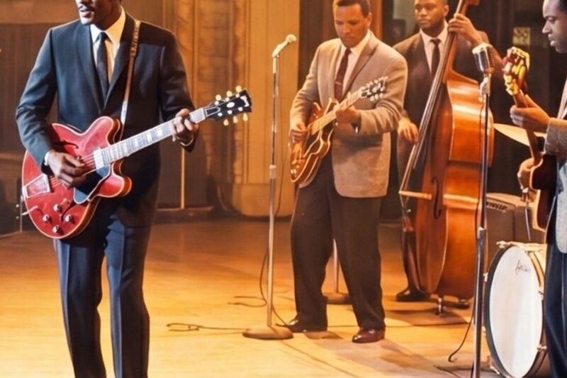 The Band Asked If Anyone Could Play Guitar, Chuck Berry Was Sitting in the Third Row and Nobody Knew D