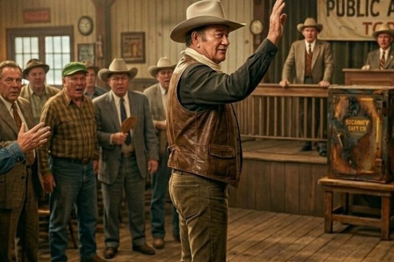 John Wayne Bought a Rusted Sheriff’s Safe for $90 While Experts Mocked Him — Then He Opened It D