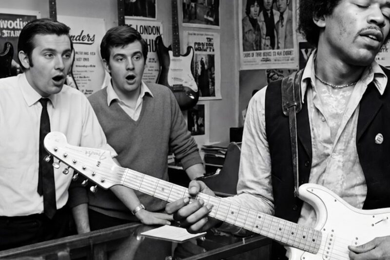 They Saw Only a Broke Kid — Then Jimi Hendrix Picked Up a $50 Guitar, That Day Changed Music Forever D