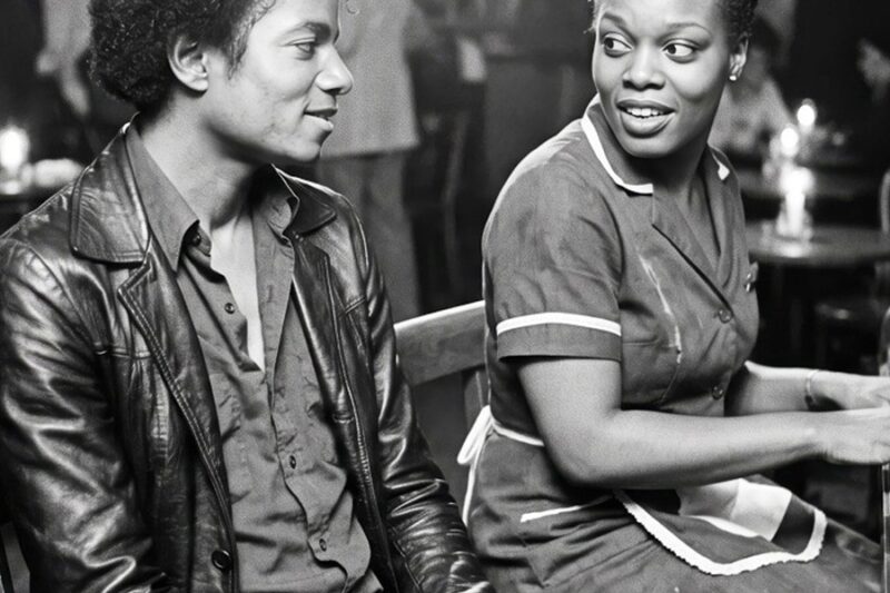 Unknown Waitress Sang During Break — Michael Jackson Walked In, What He Did LEFT Her in TEARS D