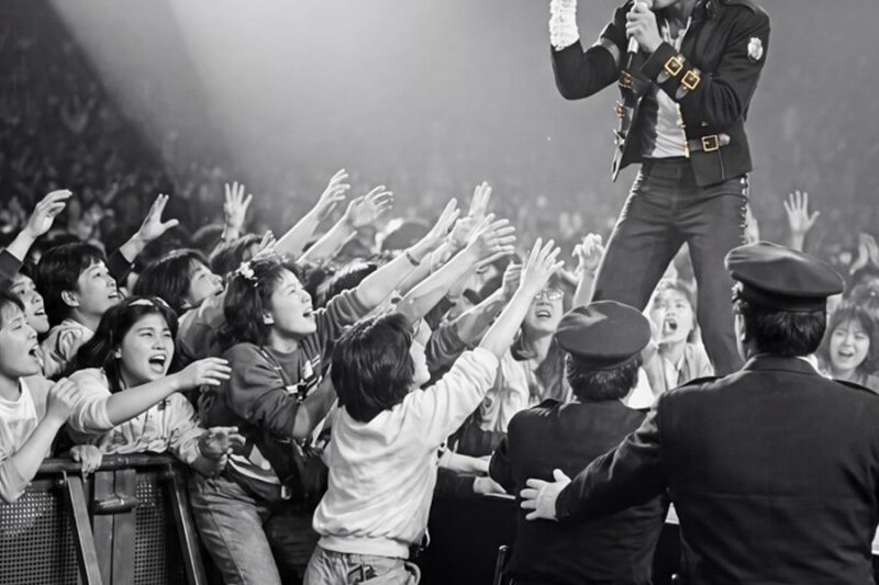 450,000 Japanese Fans Lost Their Minds — Officials Named Michael Jackson A TYPHOON D