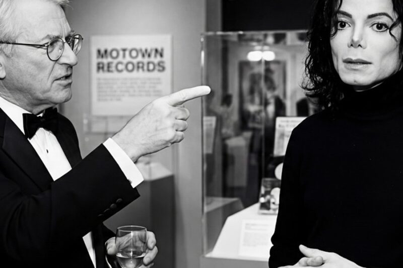 Michael Jackson stood silent while a professor insulted pop music — What he said ended the argument D