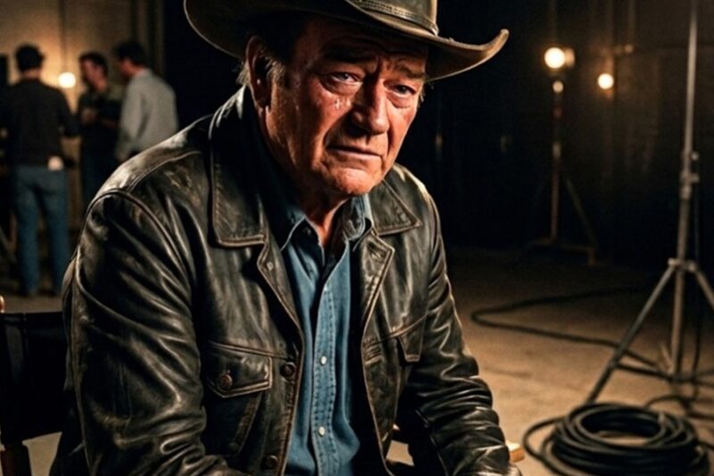 John Wayne Was Caught Crying Alone on Set — The Reason Nobody Talked About It for Years D