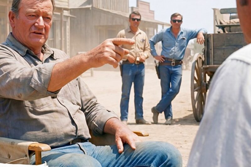Producer Kept Interrupting the Shoot — John Wayne Finally Said 5 Words That Changed Everything D