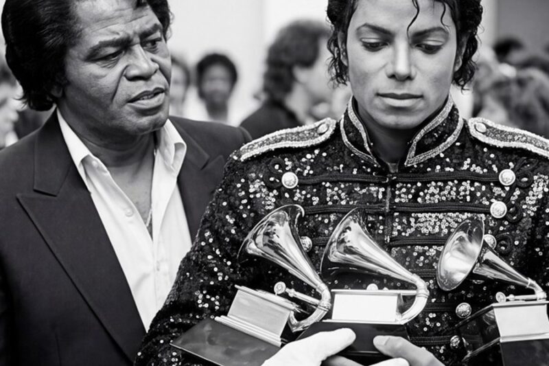 James Brown LAUGHED at Michael Jackson on Live TV — Watching MJ Win 8 Grammys SILENCED the Godfather D