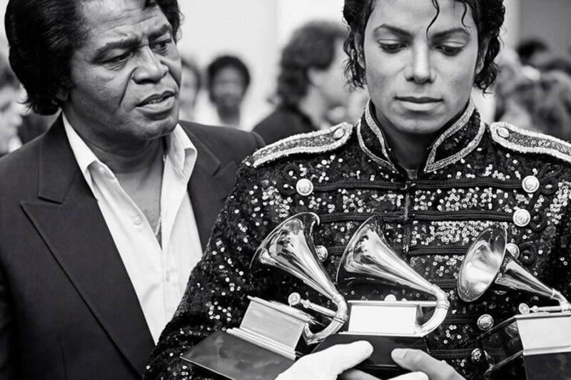 James Brown LAUGHED at Michael Jackson on Live TV — Watching MJ Win 8 Grammys SILENCED the Godfather D
