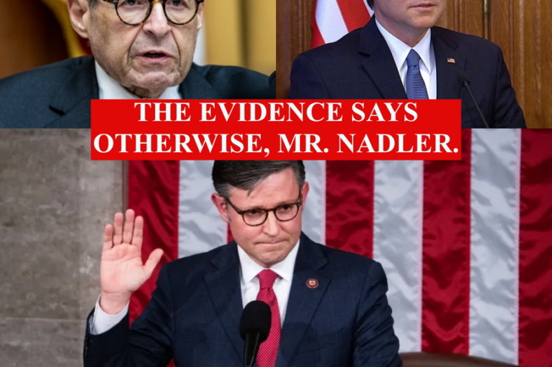 The Gavel Drops: How Mike Johnson Shut Down Jerry Nadler in a Tense Congressional Showdown