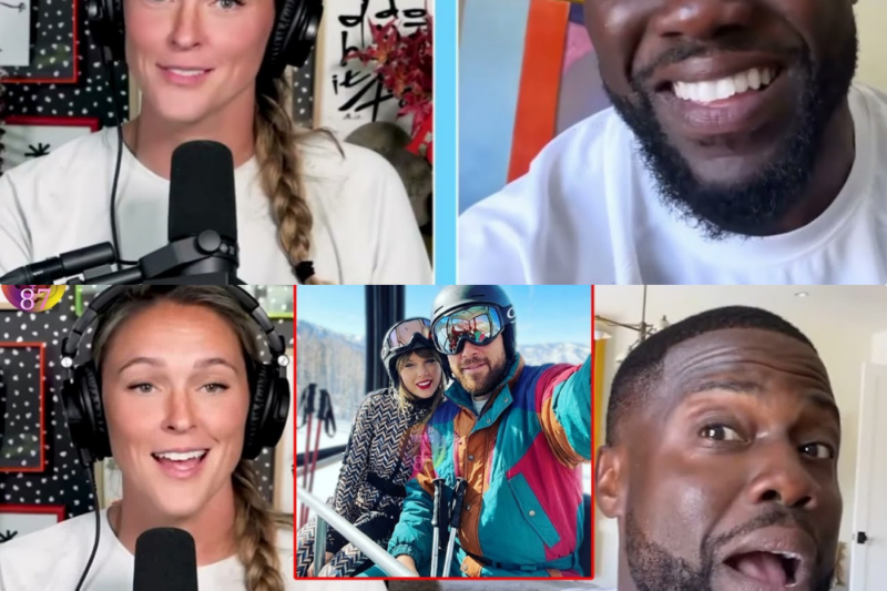 From Podcast Jabs to Wedding Guests: The Unlikely Bond Connecting Kevin Hart, the Kelces, and Taylor Swift