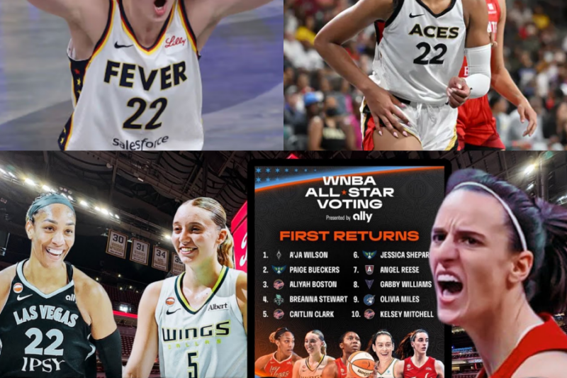 WNBA All-Star Voting Shocker: Caitlin Clark Stumbles to Fifth Place Amidst Surging “Bot” Conspiracy Theories and Major League Announcements