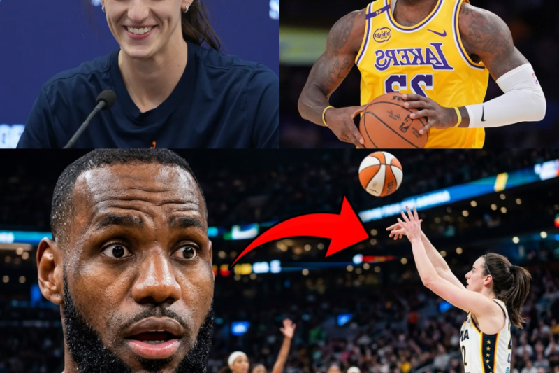The Tape That Stopped the World: How LeBron James Silenced the Caitlin Clark Doubters