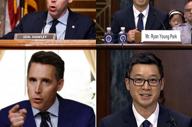 “Essential Shopping, Illegal Praying”: Senator Josh Hawley Dismantles Judicial Nominee Over Radical Anti-Church Mandates