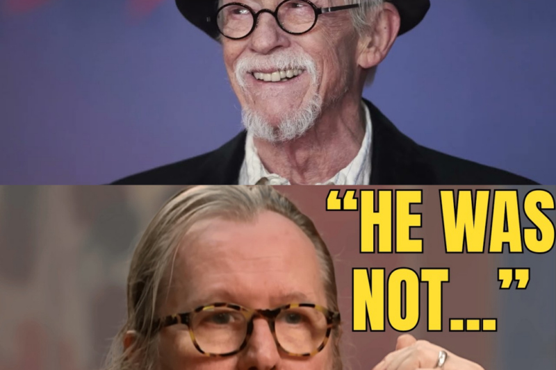 Gary Oldman Gets Emotional Talking about John Hurt at 68. 