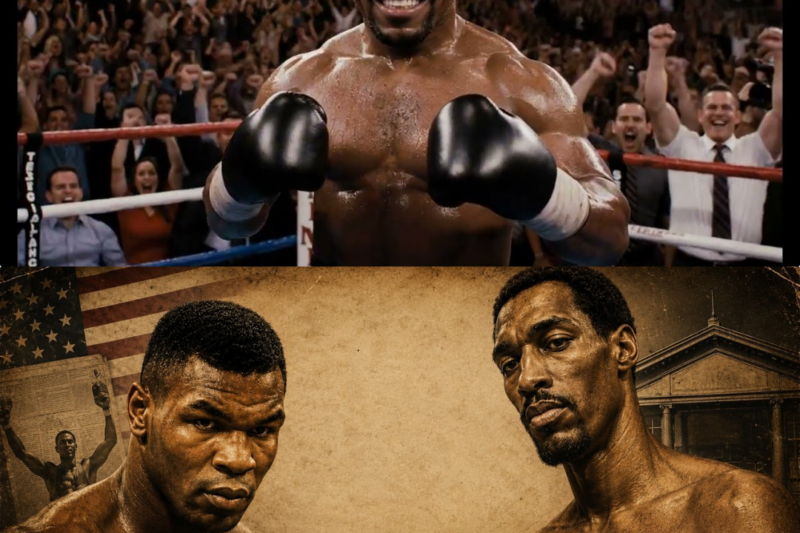 19-Year-Old Tyson Faced a 6’8″ Olympic Champion… Then This Happened JJ