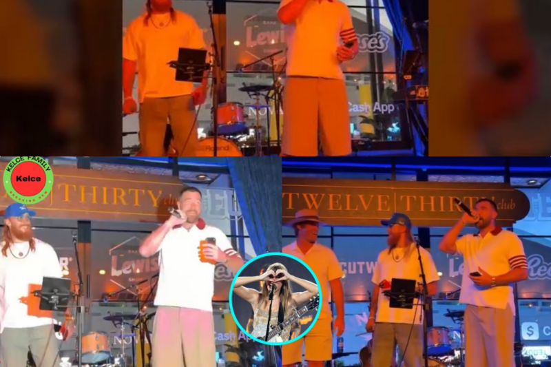 Microphone Magic: Travis Kelce Stuns Fans with Soulful Rendition of Taylor Swift Hit at Private Event