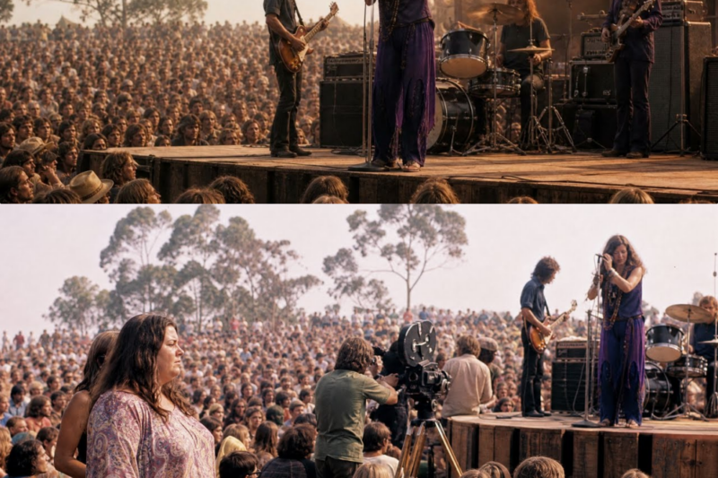 Cass Elliot Watched Janis Joplin From the Crowd. The Camera Caught What Happened Next. JJ