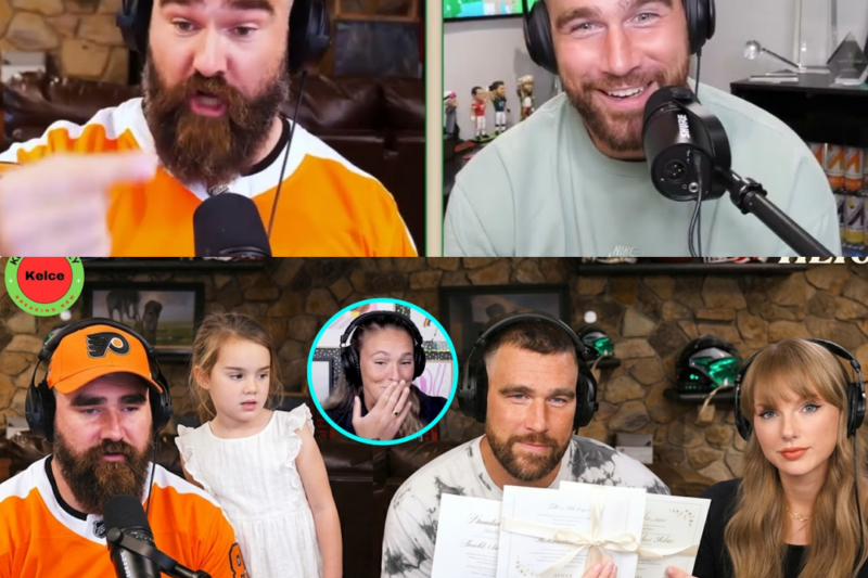 The Heartfelt Call: Jason Kelce Stunned as Taylor Swift Personally Invites Him to Her Wedding