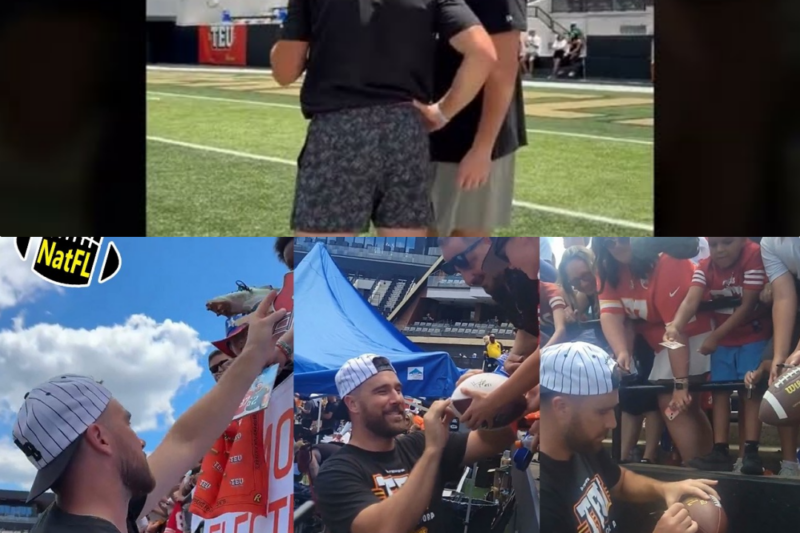 Travis Kelce Ignites Crowds at Tight End University: A Display of Heart and Connection