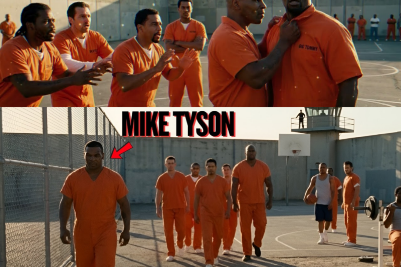 5 Inmates Surrounded Tyson During Yard Time — What Happened Next Became Legend… JJ