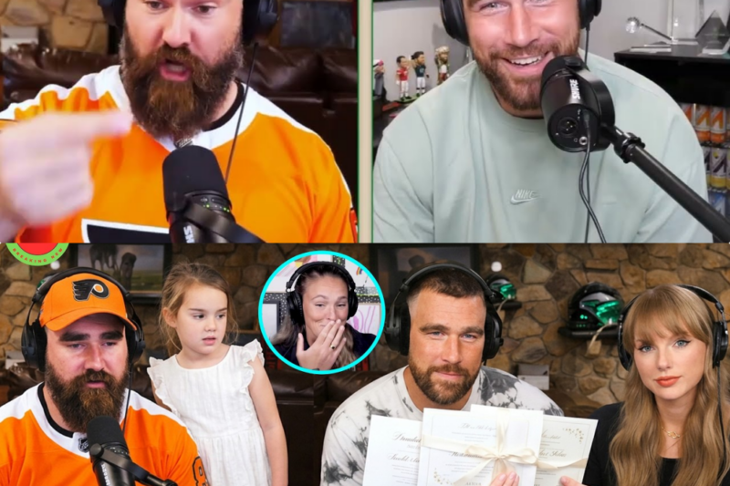A Surprise Beyond Words: Jason Kelce’s Emotional Reaction to Taylor Swift’s Wedding Invitation