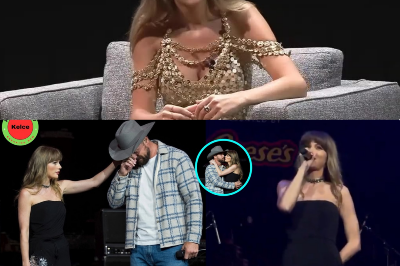 A Love Story for the Ages: Travis Kelce’s Tearful Reaction to Taylor Swift’s Heartfelt Wedding Talk