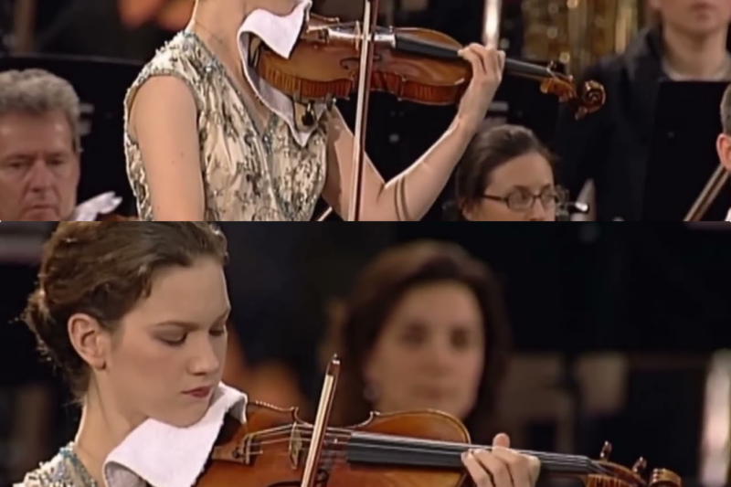 An Ethereal Symphony: Hilary Hahn’s Breathtaking Performance of Mozart