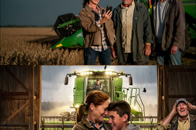 The Locked Combine Was Costing Her $9,500 — Then Her Son Opened It With a $40 Laptop
