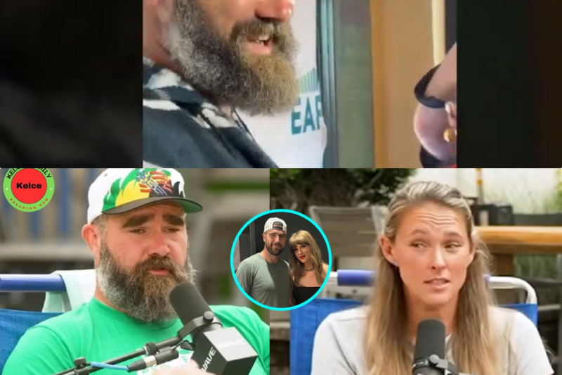 Brotherly Pride: Jason and Kylie Kelce Share Heartfelt Excitement for Travis and Taylor’s Rhode Island Wedding