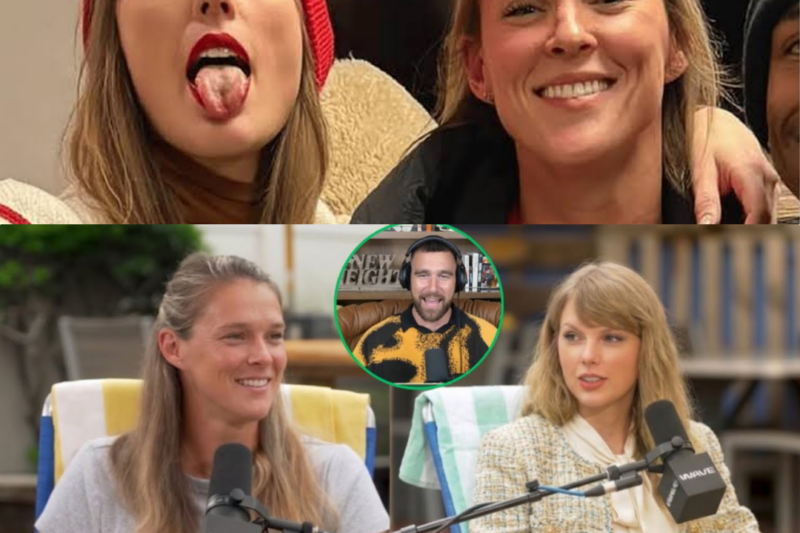 A Sisterhood Unveiled: Taylor Swift’s Surprise Appearance on Kylie Kelce’s Podcast Sparks Global Joy