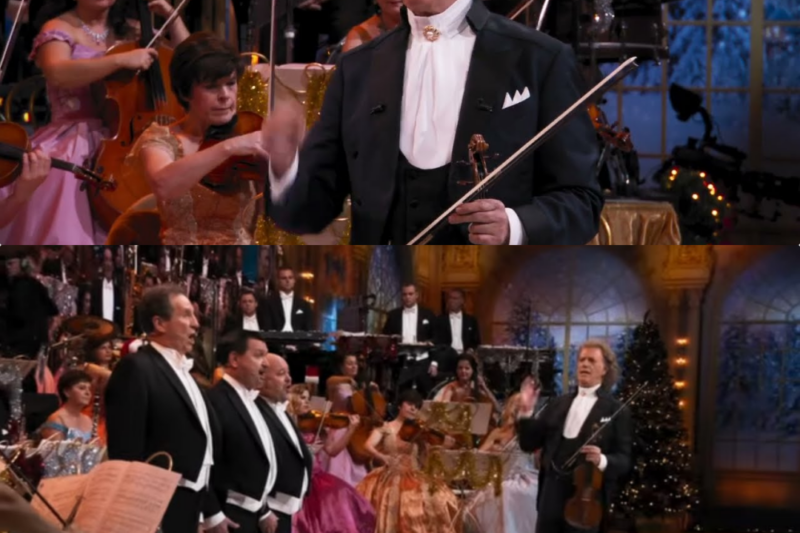 The Symphony of Souls: How André Rieu and His Three Tenors Created a Moment of Pure Magic
