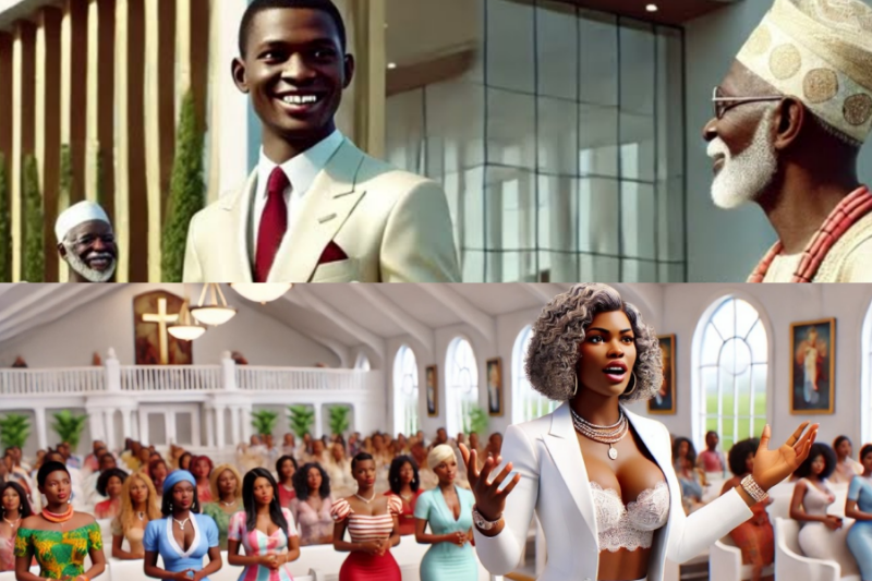 Gen Z CHURCH: If Only They Know Why This PASTOR Only Allow BADDIES in His Church #africantale #folks – Ty
