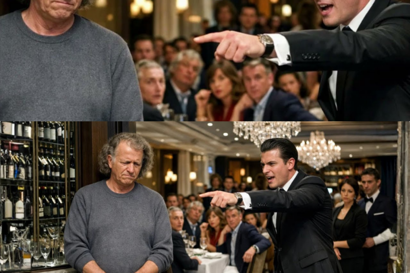 AIRPORT LOUNGE MANAGER HUMILIATES ANDRÉ RIEU… MINUTES LATER HE REGRETS EVERYTHING JJ